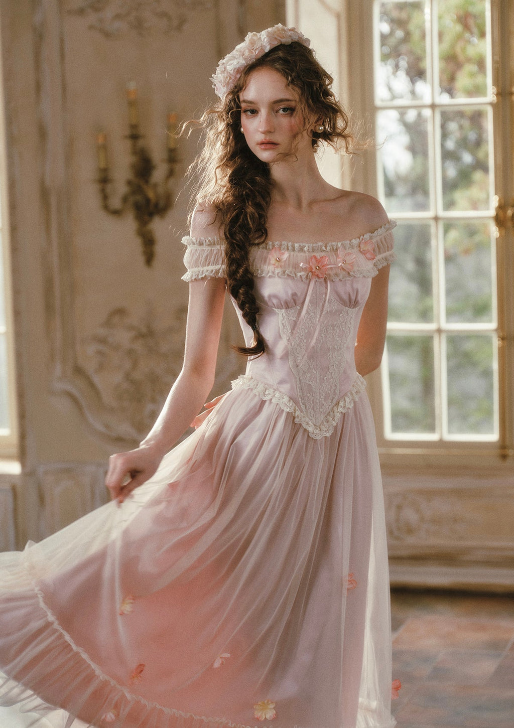 Garden Blossom Tale Corset Dress