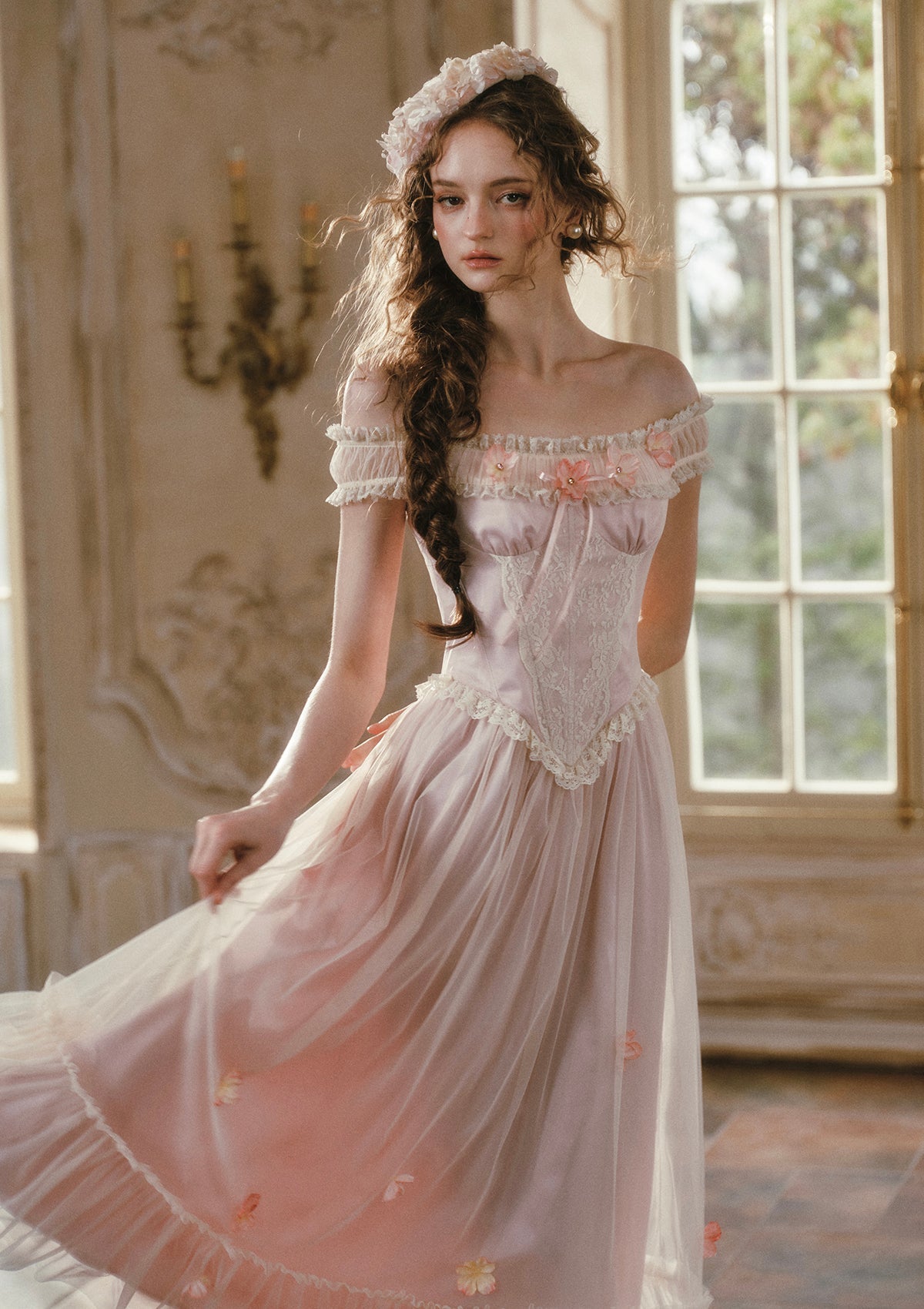 Garden Blossom Tale Corset Dress