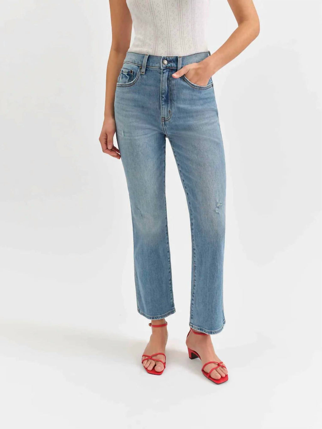 Daze - Soho High Rise Ankle Flare Jeans