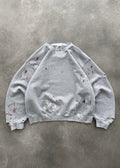 WATCH-PEEKER CREWNECK - HEATHER GREY