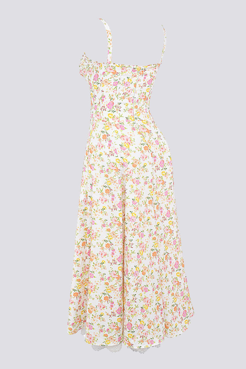 Ath¨¦na?s Floral Ruched Maxi Dress