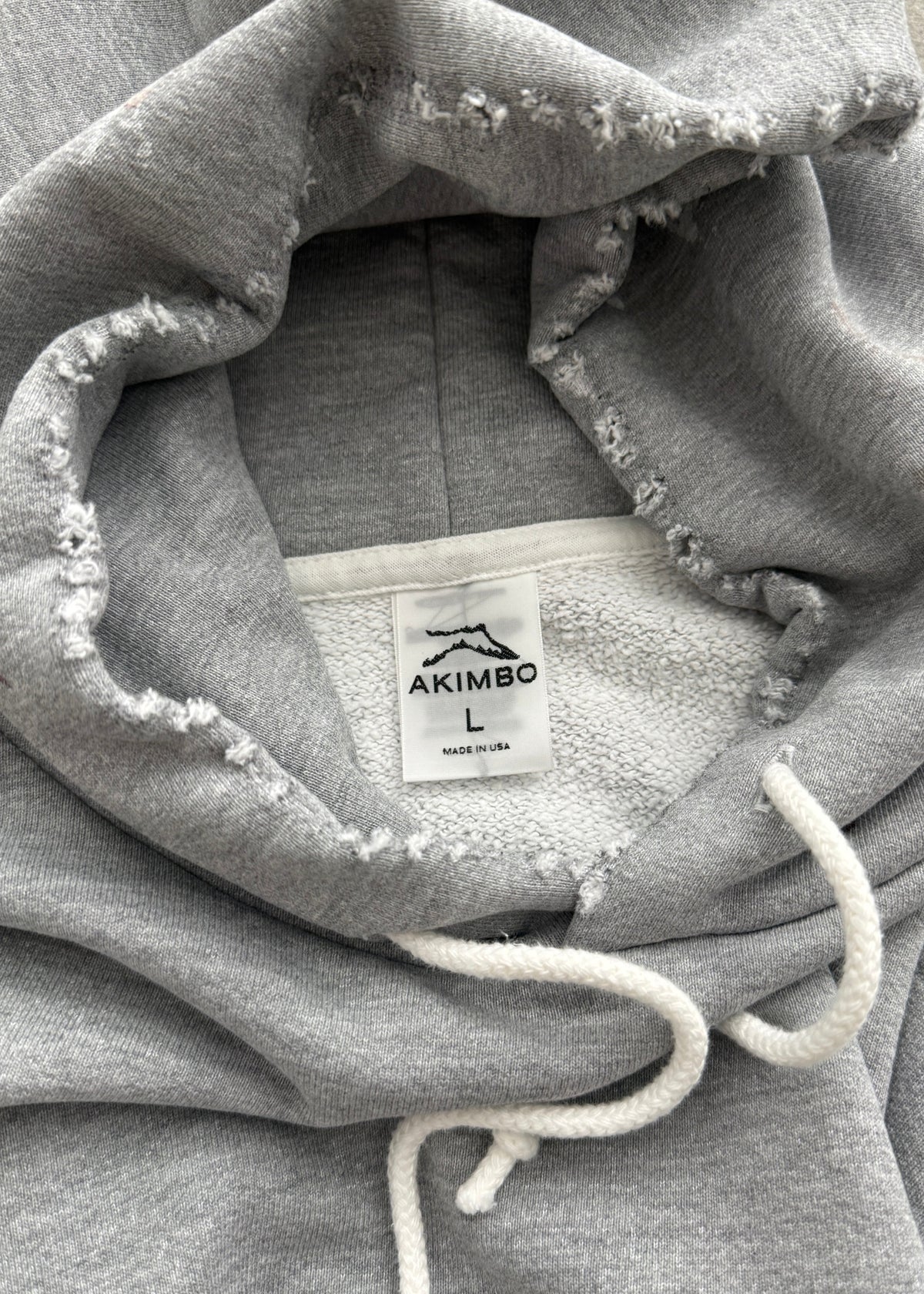 WATCH-PEEKER HOODIE - HEATHER GREY