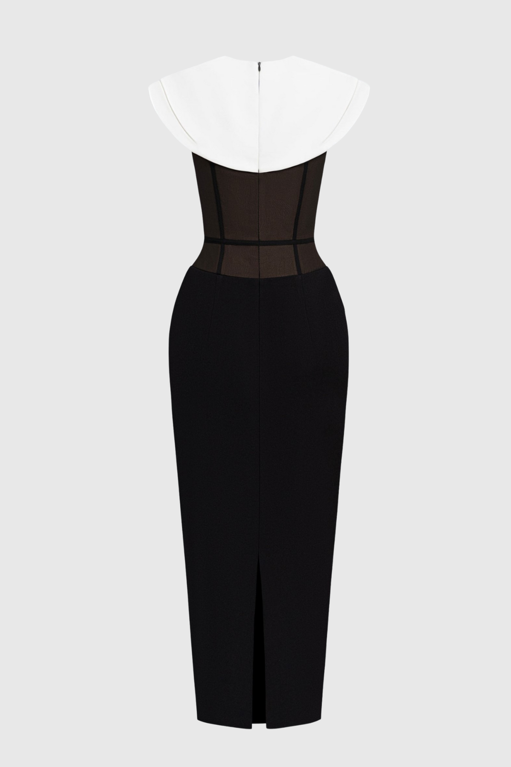 Capri Cape Corset Midi Dress