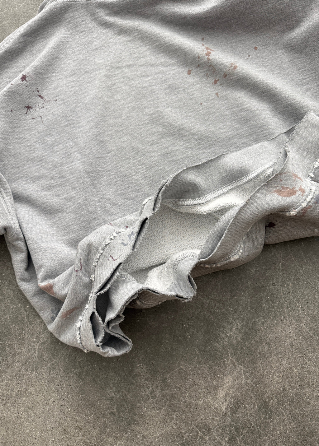 WATCH-PEEKER HOODIE - HEATHER GREY