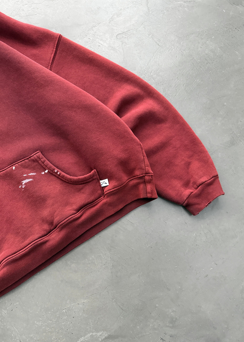 HOODIE - SUN FADED MAROON