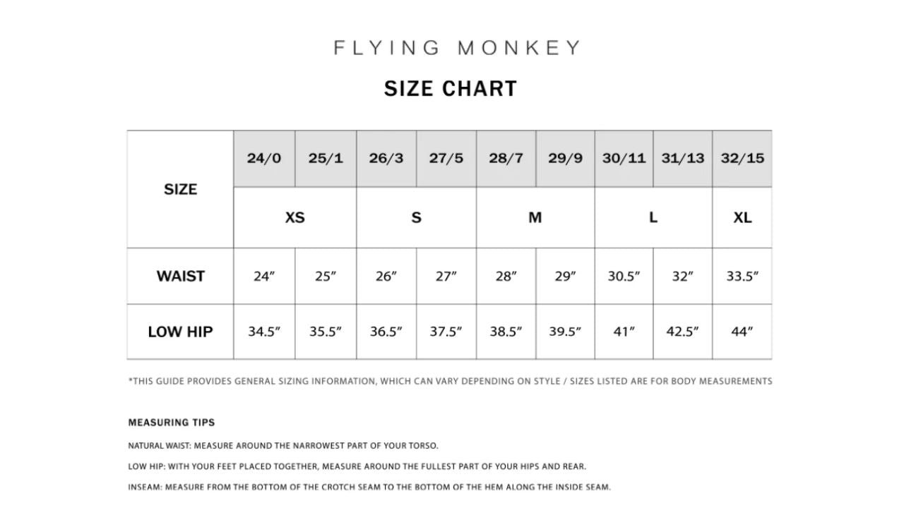 Flying Monkey - High Rise Coated Wide Leg Jeans
