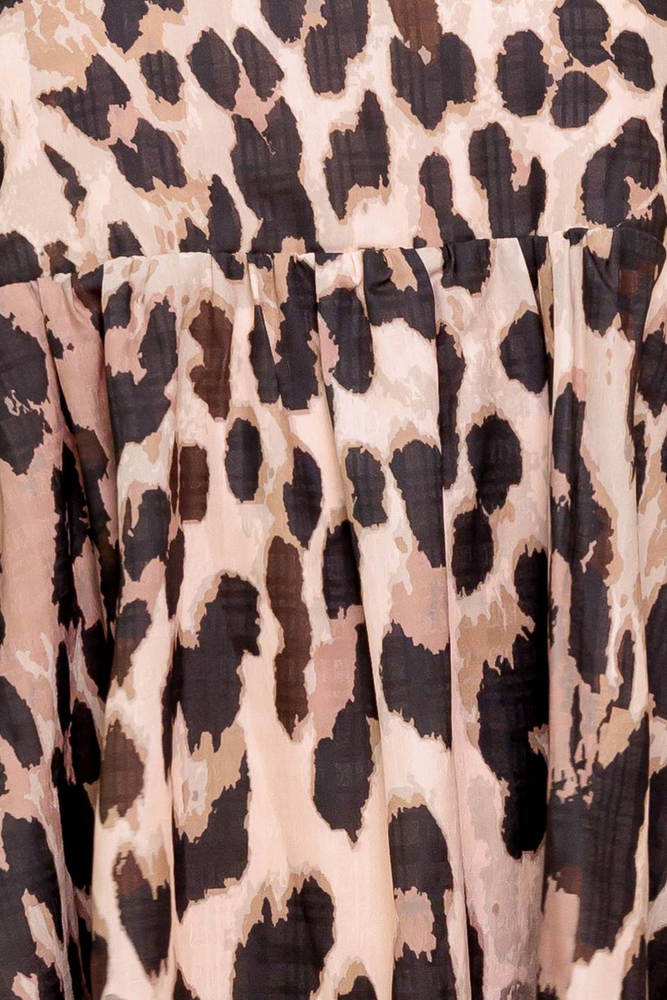 Size Medium. MARTINE LEOPARD MINI DRESS - FINAL SALE