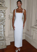 Celestia - Square Neck Sleeveless Midi Dress