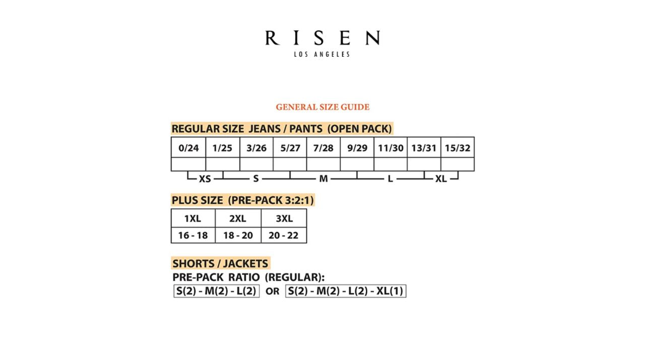 Risen - Mid Rise Raw Edge Hem Straight Jeans