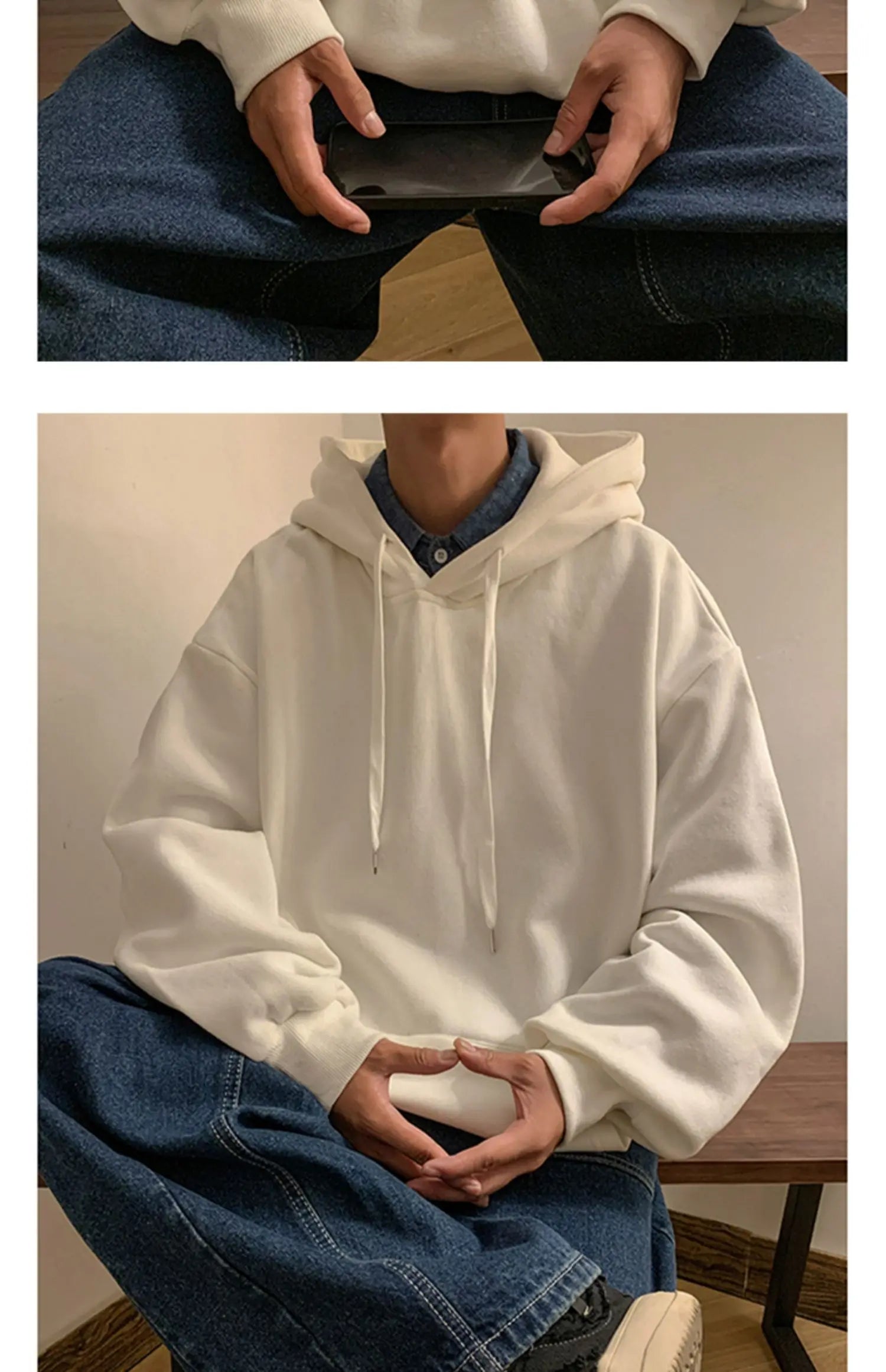 6 Colors Spring Autumn Hoodie Men Harajuku Fashion Casual Oversized Hoodies Couples Loose Hooded Sweatshirt Streetwear