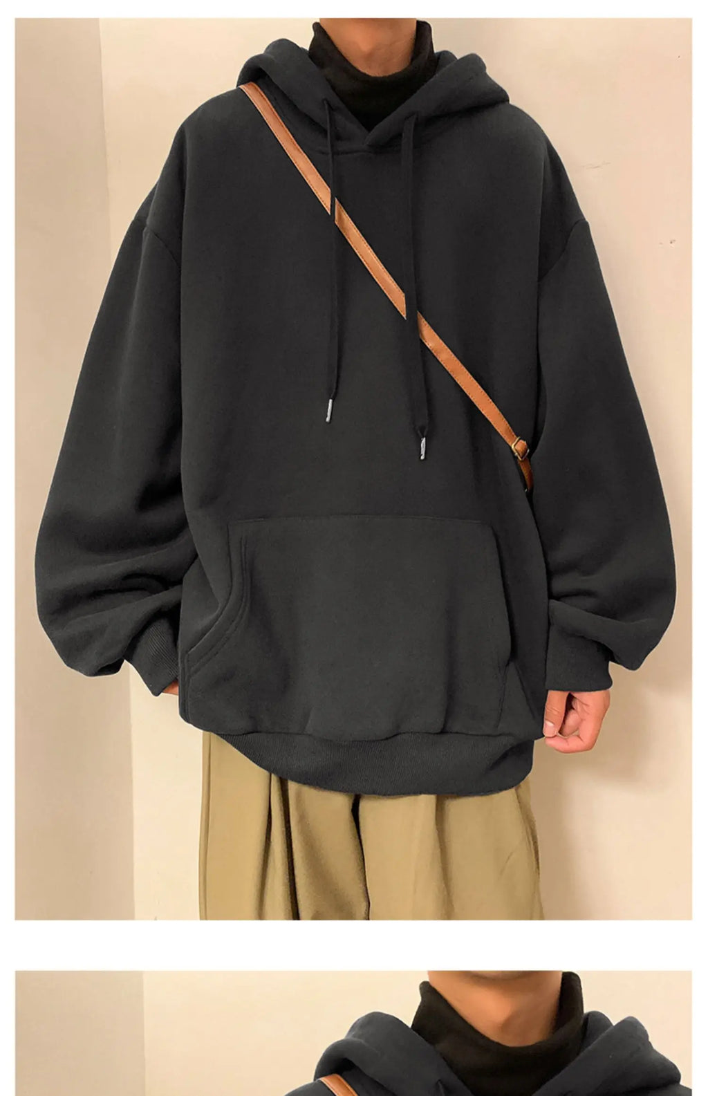 6 Colors Spring Autumn Hoodie Men Harajuku Fashion Casual Oversized Hoodies Couples Loose Hooded Sweatshirt Streetwear