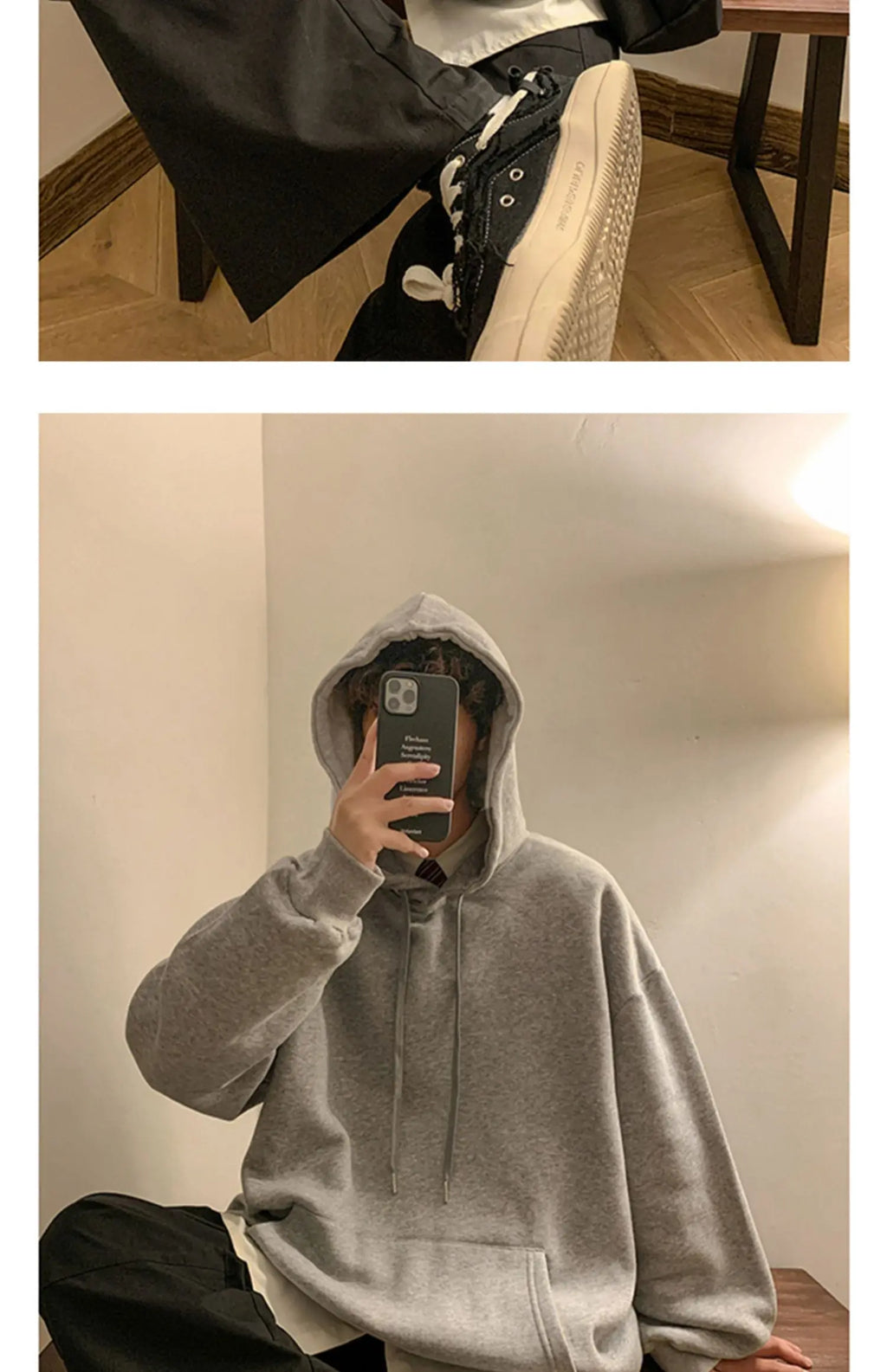 6 Colors Spring Autumn Hoodie Men Harajuku Fashion Casual Oversized Hoodies Couples Loose Hooded Sweatshirt Streetwear