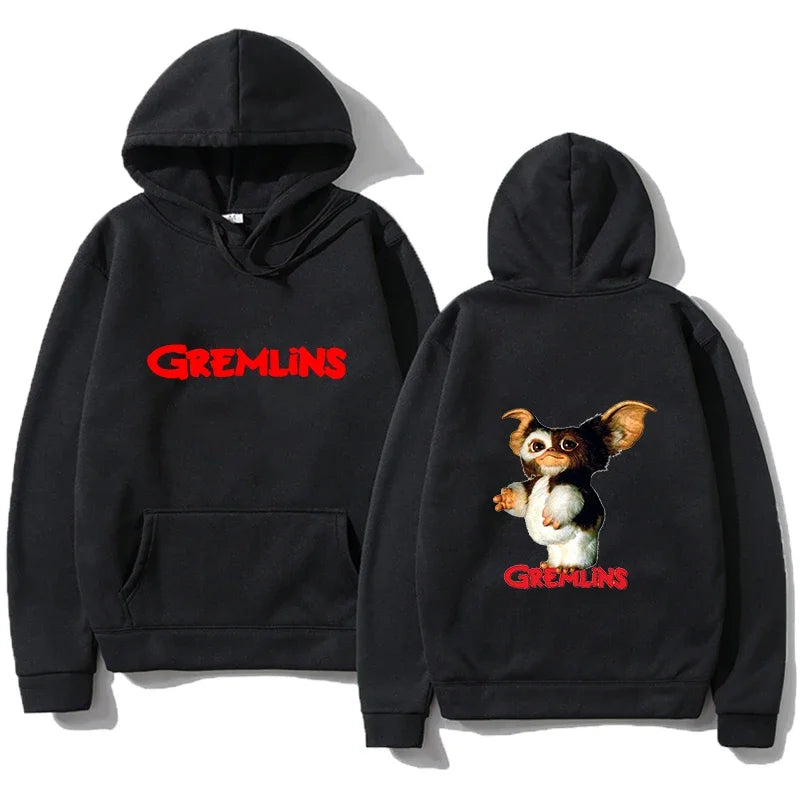 2024 Men's Hoodies Gremlins Gizmo Kawaii Printed Pullover Cotton Men New Casual Clothes Leisure Sportswear Women Fashion Hoody