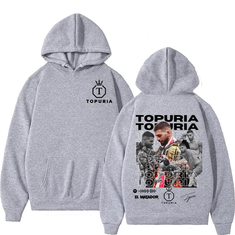 Vintage Graphic Hoodies Men's Clothing Fashion Gothic Oversized Hoodie Casual Fleece Comfort Sweatshirts