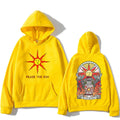 Dark Souls Praise the Sun Printed Men's and Women's Hoodies Fashion Casual Pullover Autumn and Winter Men's Loose Hoodies