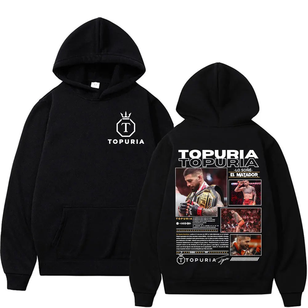 Vintage Graphic Hoodies Men's Clothing Fashion Gothic Oversized Hoodie Casual Fleece Comfort Sweatshirts