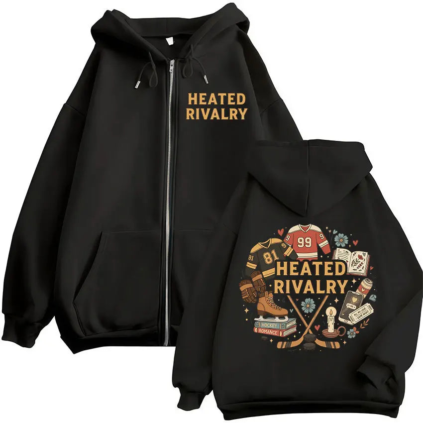 Heated Rivalry Shane Hollander? Ilya Rozanov Hollanov 24 81 Merch Zipper Hoodies Men Women Zip Up Sweatshirts Long Sleeve Jacket