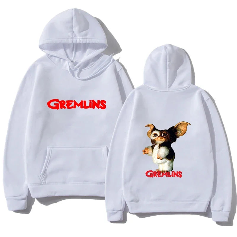 2024 Men's Hoodies Gremlins Gizmo Kawaii Printed Pullover Cotton Men New Casual Clothes Leisure Sportswear Women Fashion Hoody
