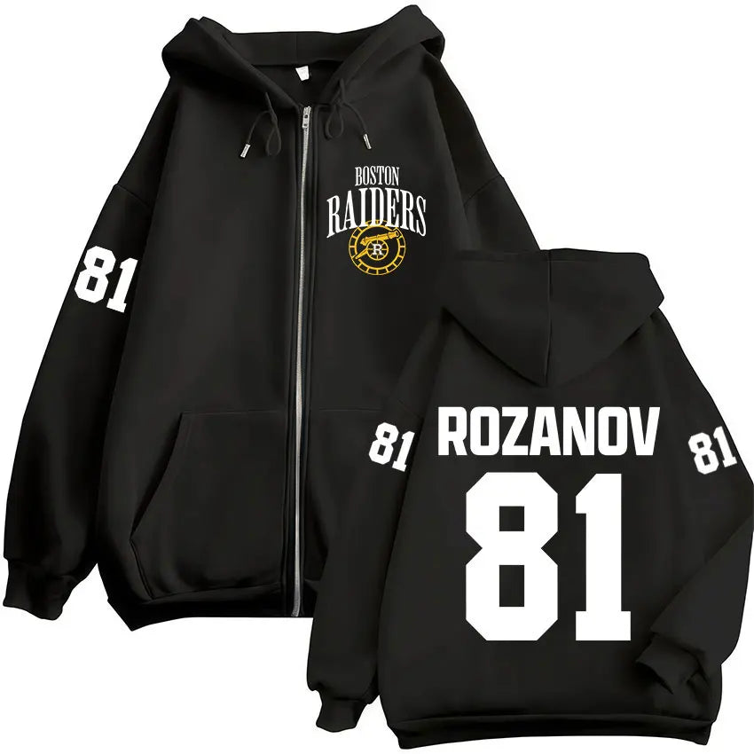 Heated Rivalry Shane Hollander? Ilya Rozanov Hollanov 24 81 Merch Zipper Hoodies Men Women Zip Up Sweatshirts Long Sleeve Jacket