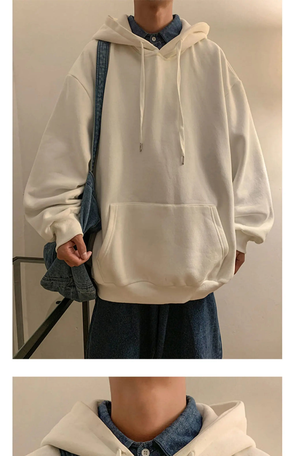 6 Colors Spring Autumn Hoodie Men Harajuku Fashion Casual Oversized Hoodies Couples Loose Hooded Sweatshirt Streetwear