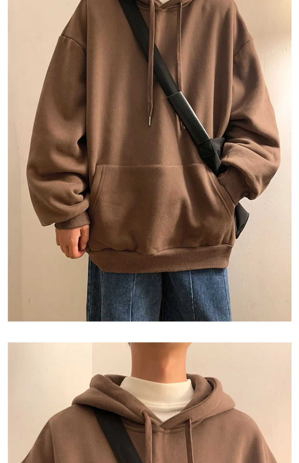 6 Colors Spring Autumn Hoodie Men Harajuku Fashion Casual Oversized Hoodies Couples Loose Hooded Sweatshirt Streetwear