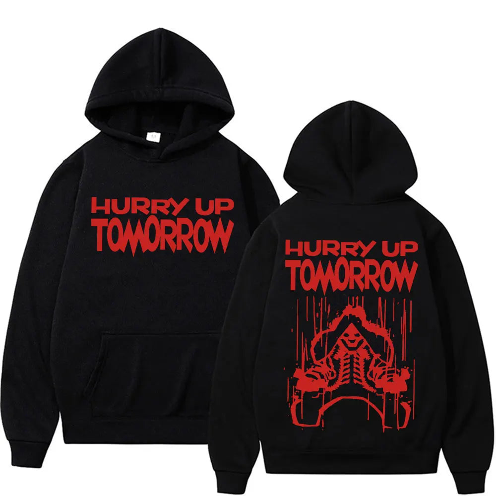 Rapper The Weeknd Album Cover Graphic Hoodies Men Women Fashion Hip Hop Pop Music Sweatshirt Bodywarmer Comfort Hoodie Pullovers