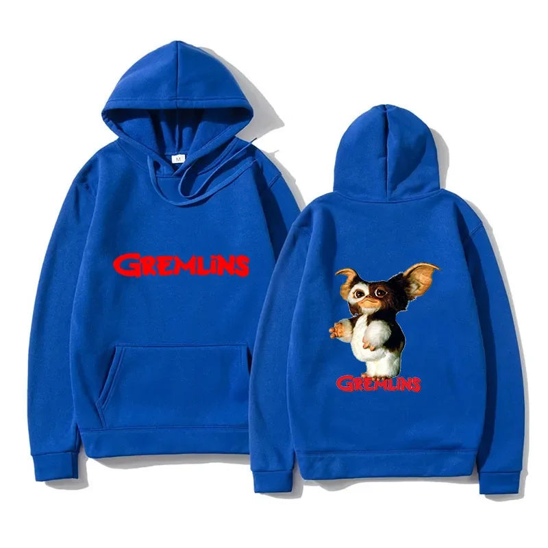 2024 Men's Hoodies Gremlins Gizmo Kawaii Printed Pullover Cotton Men New Casual Clothes Leisure Sportswear Women Fashion Hoody