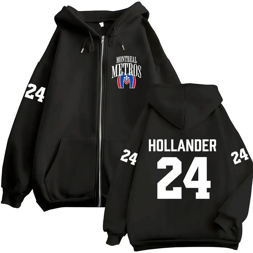 Heated Rivalry Shane Hollander? Ilya Rozanov Hollanov 24 81 Merch Zipper Hoodies Men Women Zip Up Sweatshirts Long Sleeve Jacket