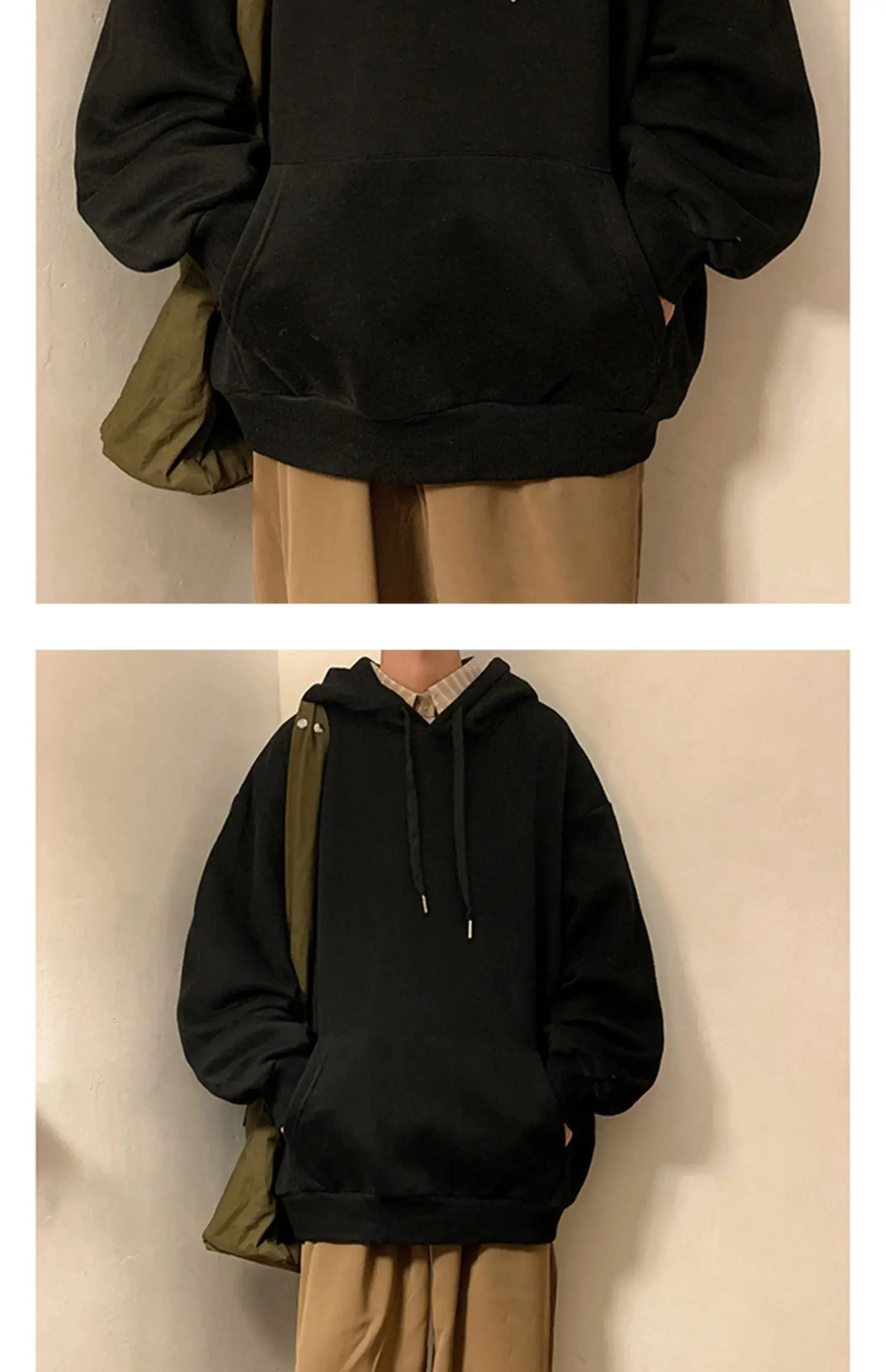 6 Colors Spring Autumn Hoodie Men Harajuku Fashion Casual Oversized Hoodies Couples Loose Hooded Sweatshirt Streetwear