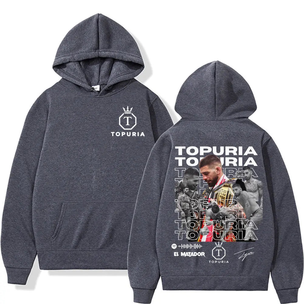 Vintage Graphic Hoodies Men's Clothing Fashion Gothic Oversized Hoodie Casual Fleece Comfort Sweatshirts