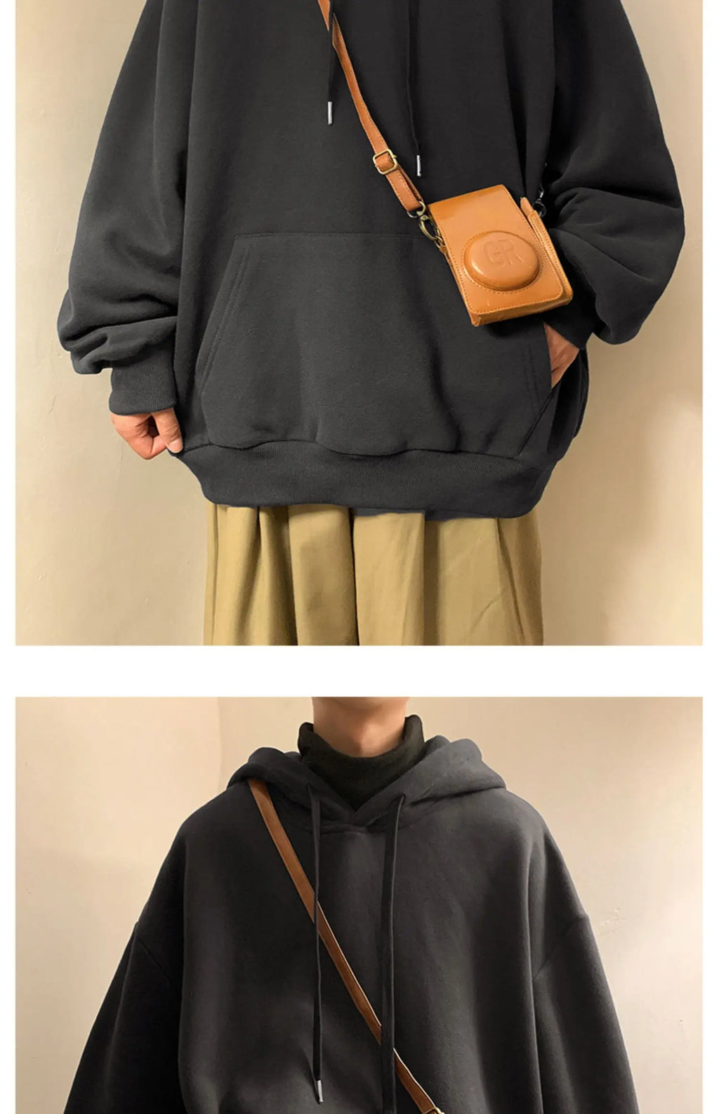 6 Colors Spring Autumn Hoodie Men Harajuku Fashion Casual Oversized Hoodies Couples Loose Hooded Sweatshirt Streetwear