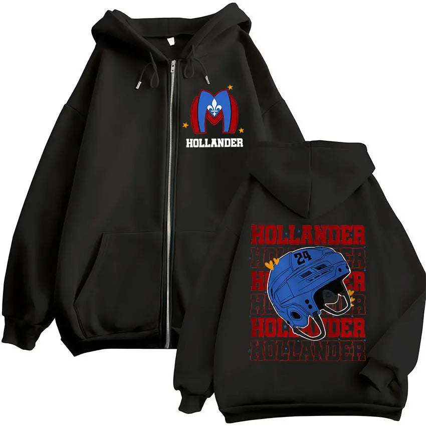 Heated Rivalry Shane Hollander? Ilya Rozanov Hollanov 24 81 Merch Zipper Hoodies Men Women Zip Up Sweatshirts Long Sleeve Jacket
