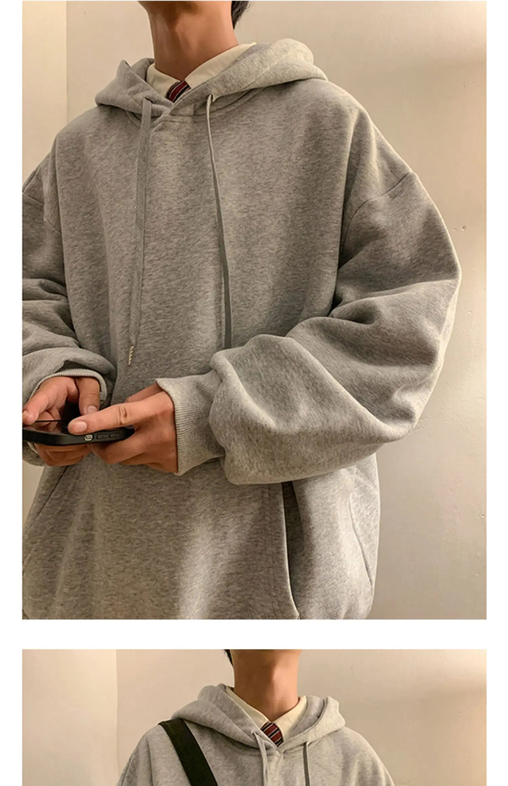 6 Colors Spring Autumn Hoodie Men Harajuku Fashion Casual Oversized Hoodies Couples Loose Hooded Sweatshirt Streetwear