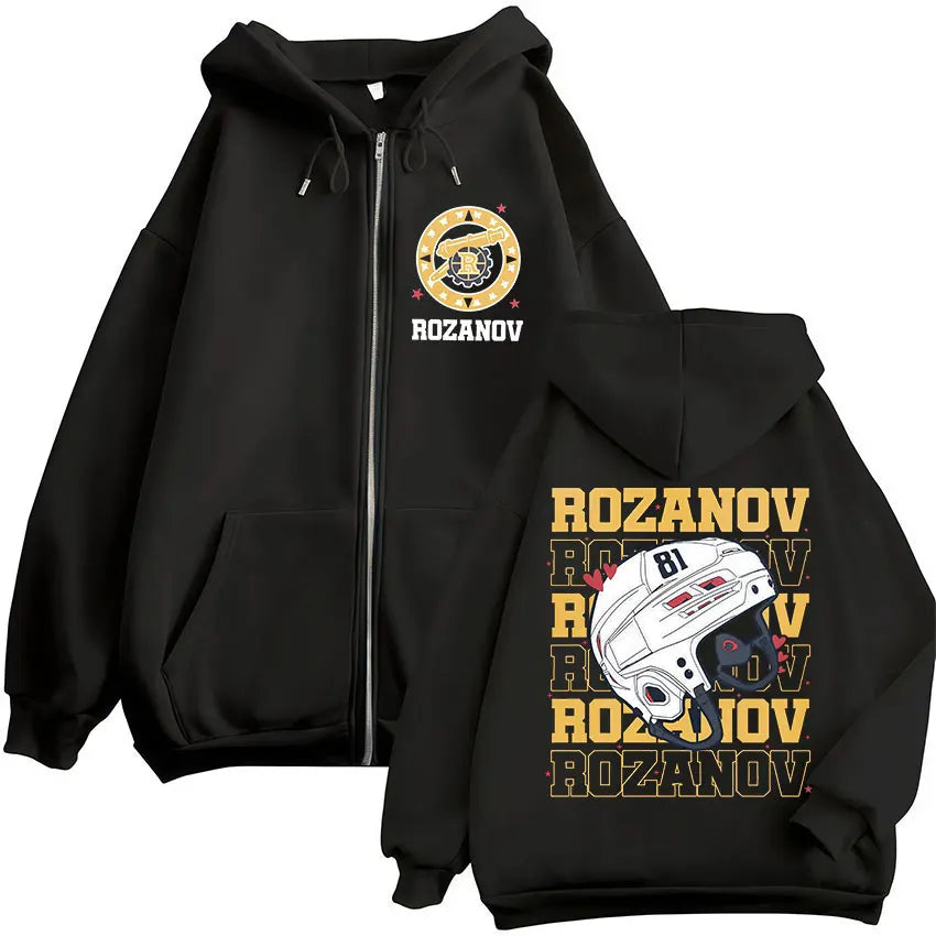 Heated Rivalry Shane Hollander? Ilya Rozanov Hollanov 24 81 Merch Zipper Hoodies Men Women Zip Up Sweatshirts Long Sleeve Jacket