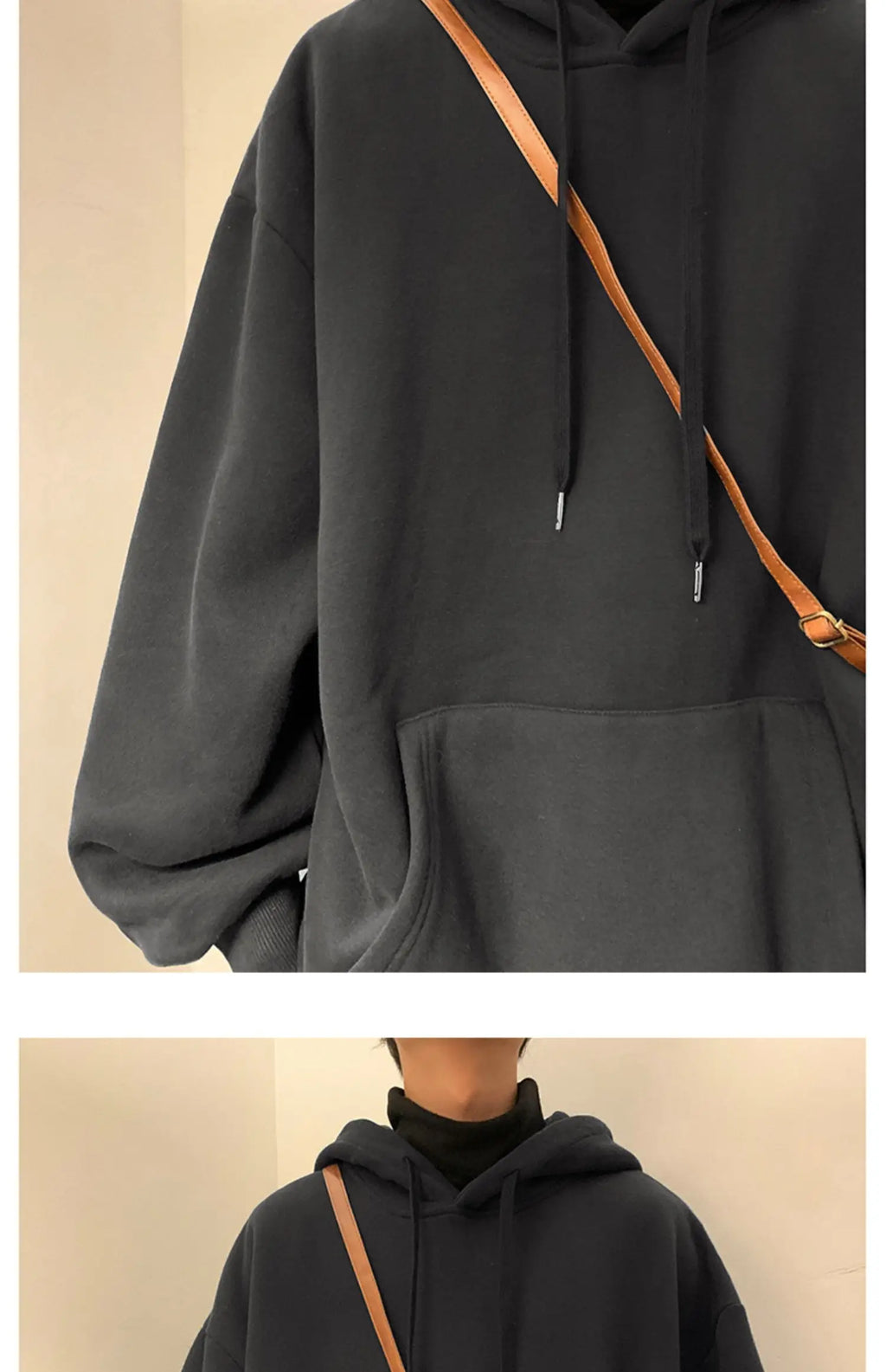 6 Colors Spring Autumn Hoodie Men Harajuku Fashion Casual Oversized Hoodies Couples Loose Hooded Sweatshirt Streetwear