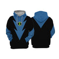 Popular Ben 10 Omnitrix Cosplay Hoodies 3D Ben Tennyson Printed Anime Cartoon Sweatshirt Summer Men Women Tracksuit Y2k Pullover