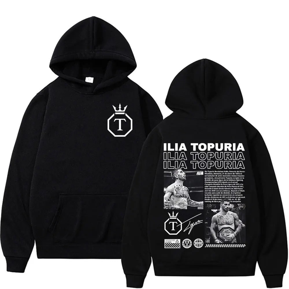 Vintage Graphic Hoodies Men's Clothing Fashion Gothic Oversized Hoodie Casual Fleece Comfort Sweatshirts