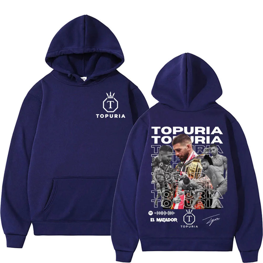 Vintage Graphic Hoodies Men's Clothing Fashion Gothic Oversized Hoodie Casual Fleece Comfort Sweatshirts