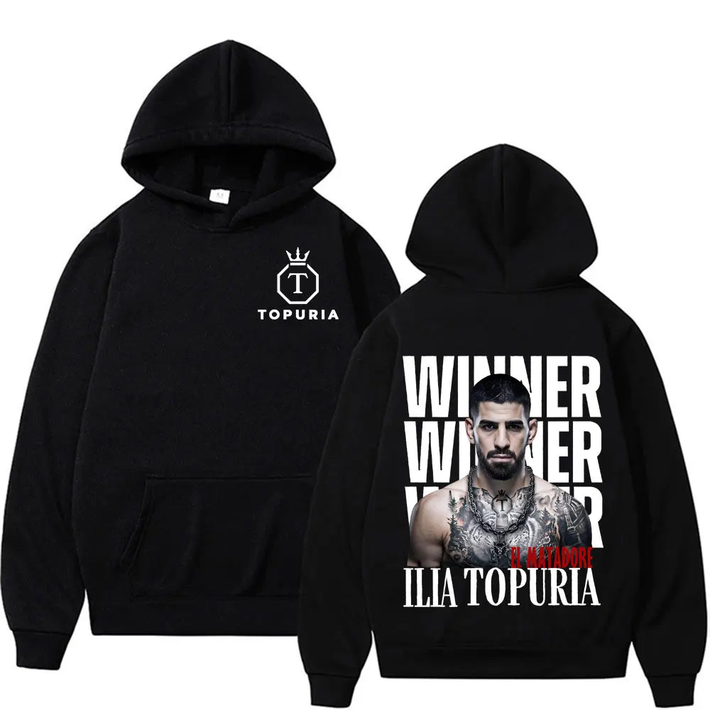 Vintage Graphic Hoodies Men's Clothing Fashion Gothic Oversized Hoodie Casual Fleece Comfort Sweatshirts