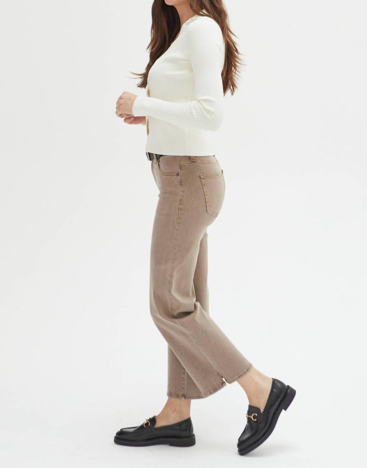 Oliver Logan - Addington Ankle Crop Mid Rise Jean