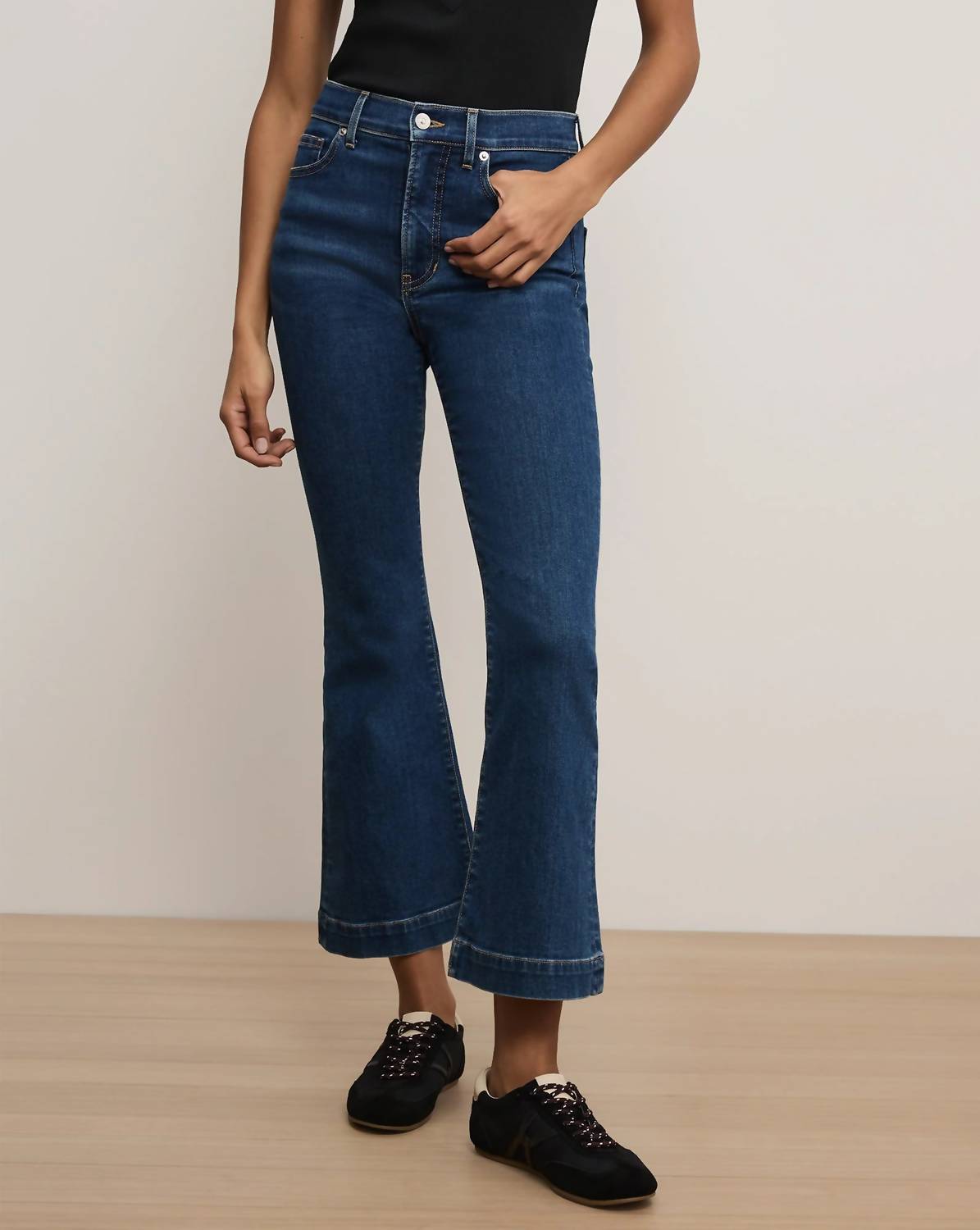 Veronica Beard - Carson Ankle Flare Jeans