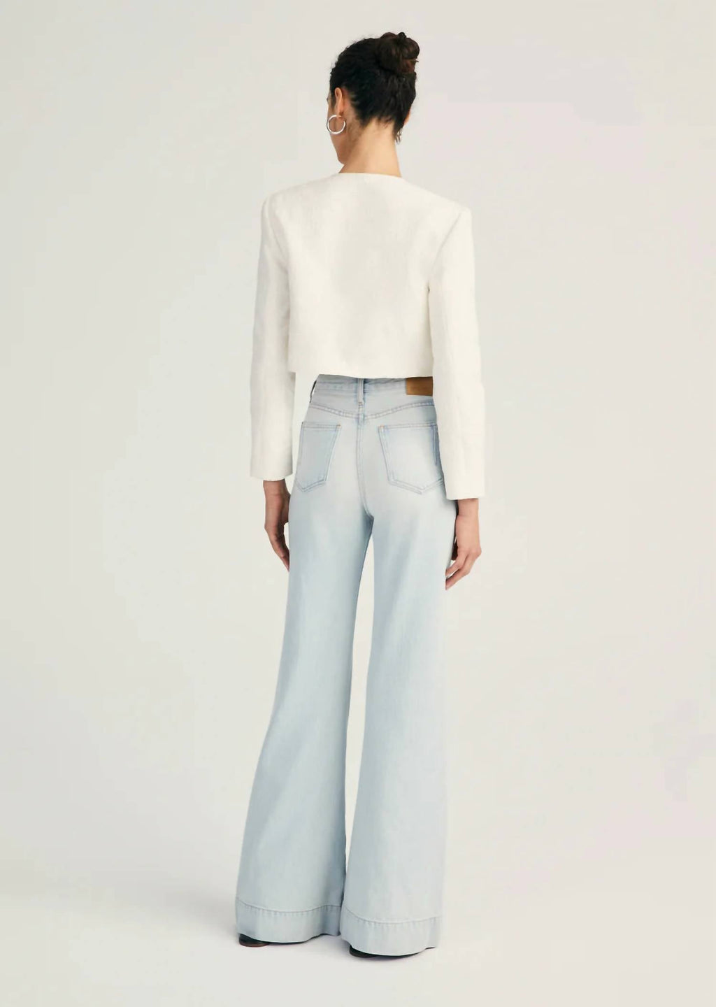 Derek Lam 10 Crosby - Coralie High Rise Wide Leg Jeans