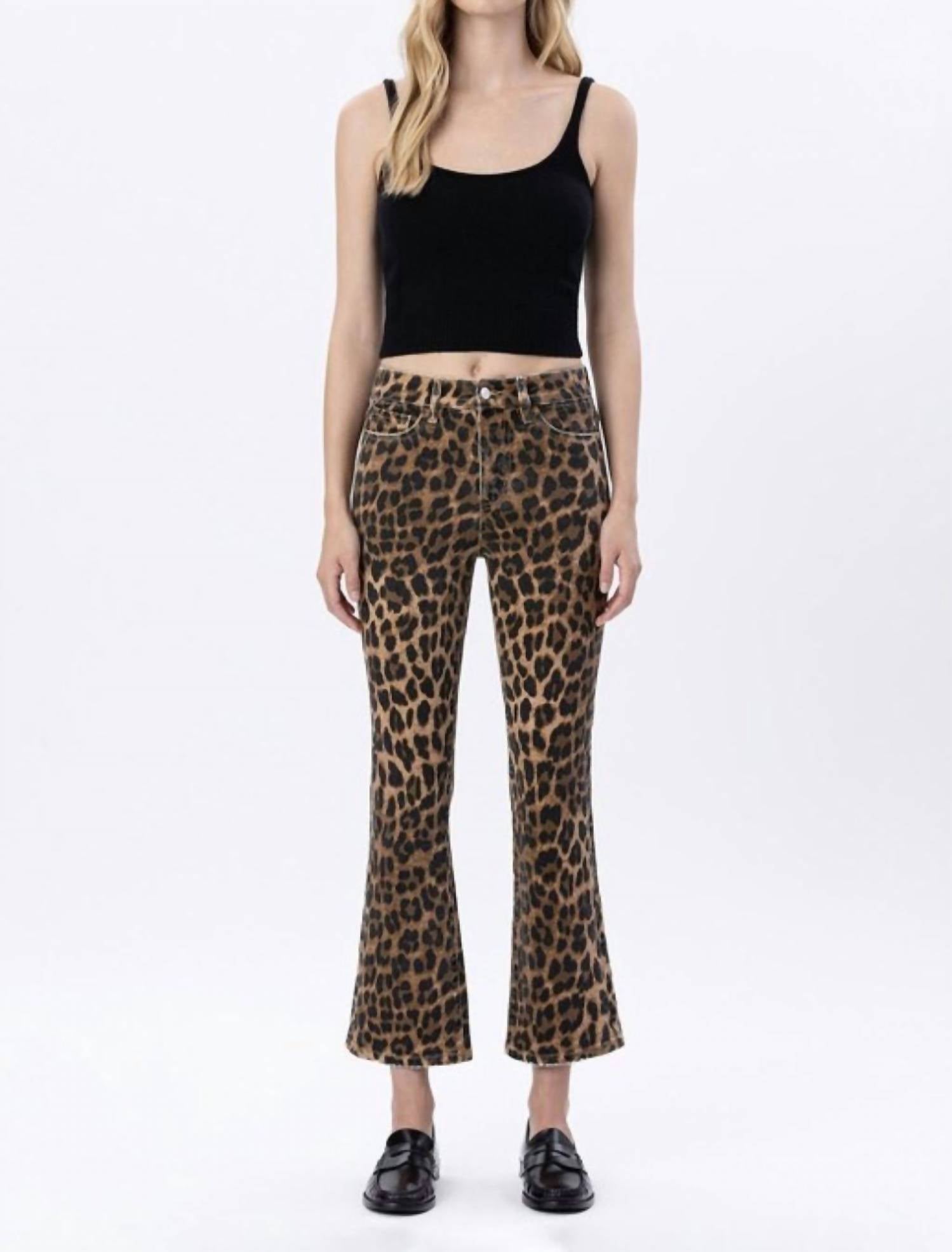 Lovervet - High Rise Kick Flare Jean
