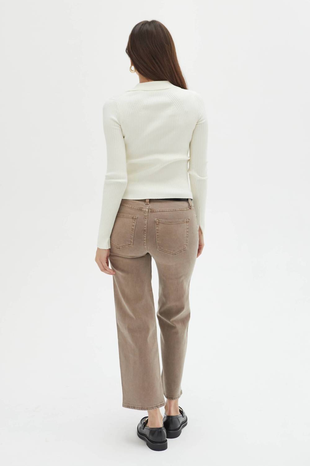 Oliver Logan - Addington Ankle Crop Mid Rise Jean