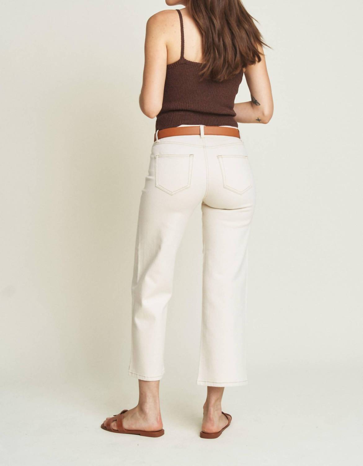Oliver Logan - Addington Ankle Crop Mid Rise Jean