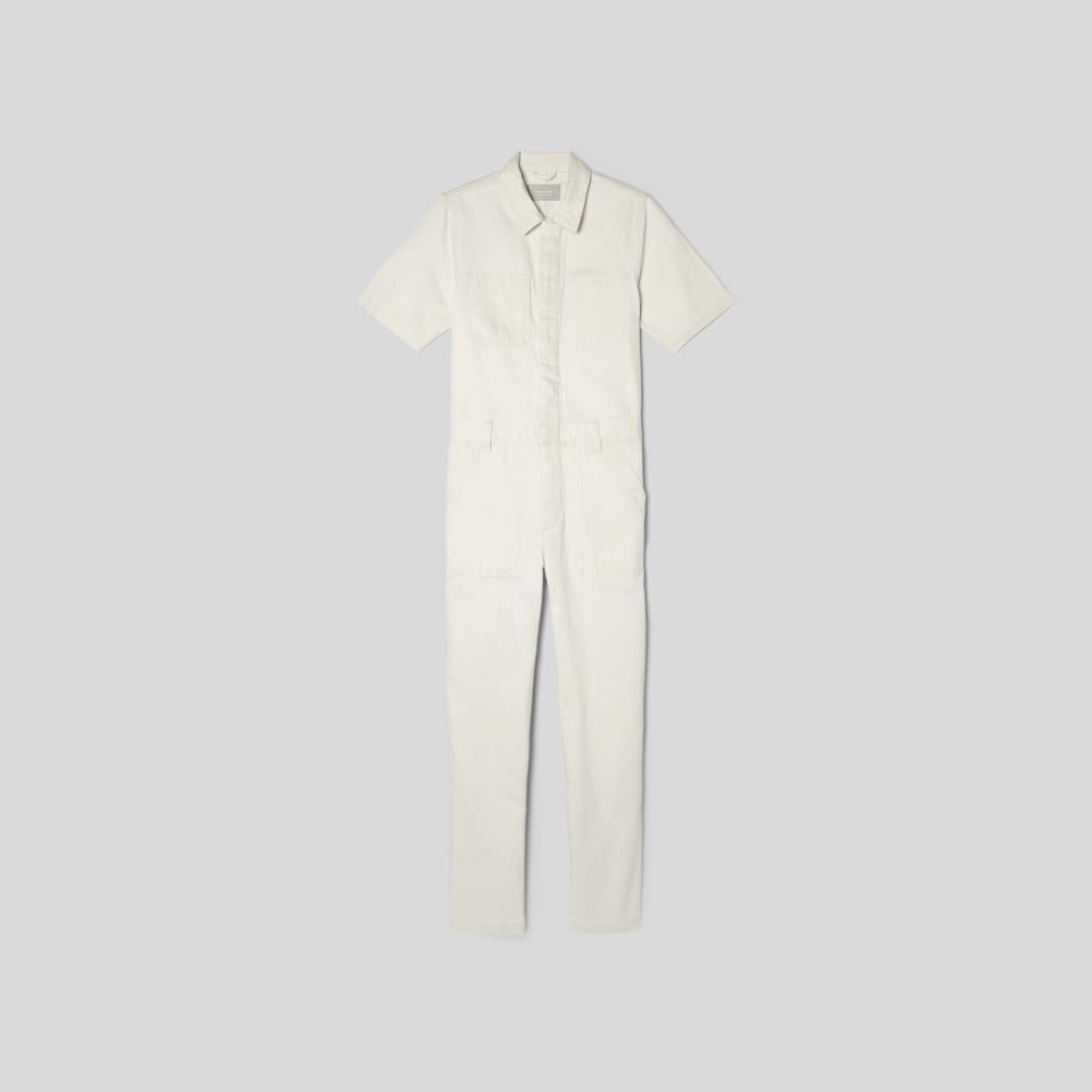 The Supersoft Jean Coverall | Seeded Ecru