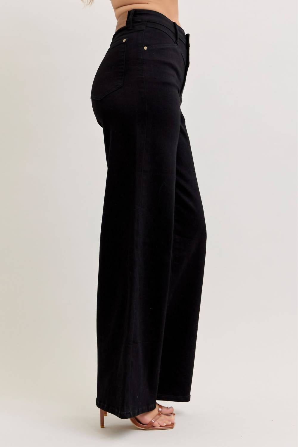 Judy Blue - Raven High Rise Retro Wide Leg Jean