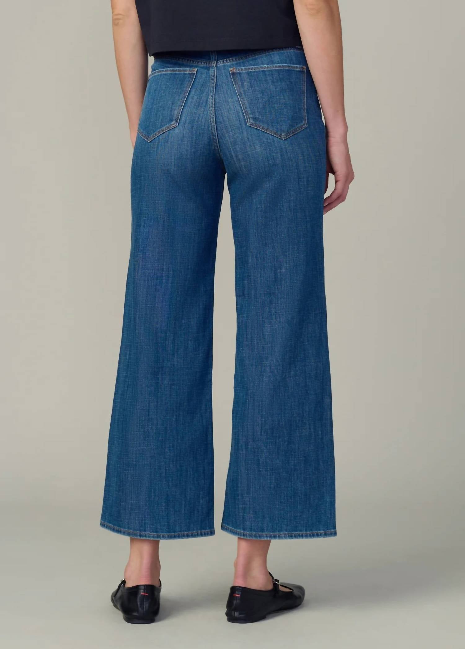 Joe'S Jeans - Mia High Rise Wide Leg Ankle Pant
