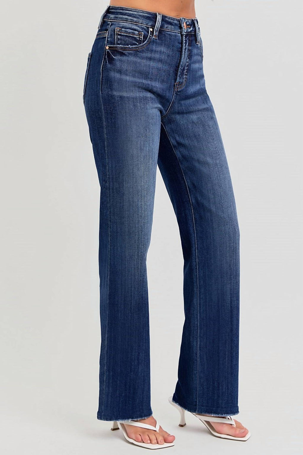 Risen - Emerson High Rise Straight Tummy Control Jeans