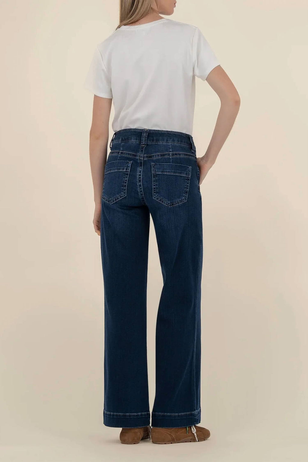 Kut From The Kloth - Meg High Rise Over Size Wide Stretch Jeans